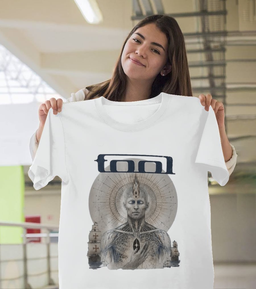 Tool Columbus Day America Discovered 1492 Visionary Artistry T-Shirt