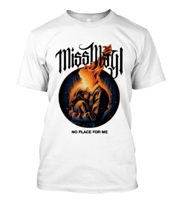 Miss May I No Place For Me Solid State Records Store White Black Ringer T-Shirt