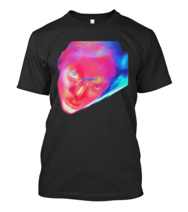 Fontaines D.C. Dopamine Chamber Album Cover Art Face T-Shirt
