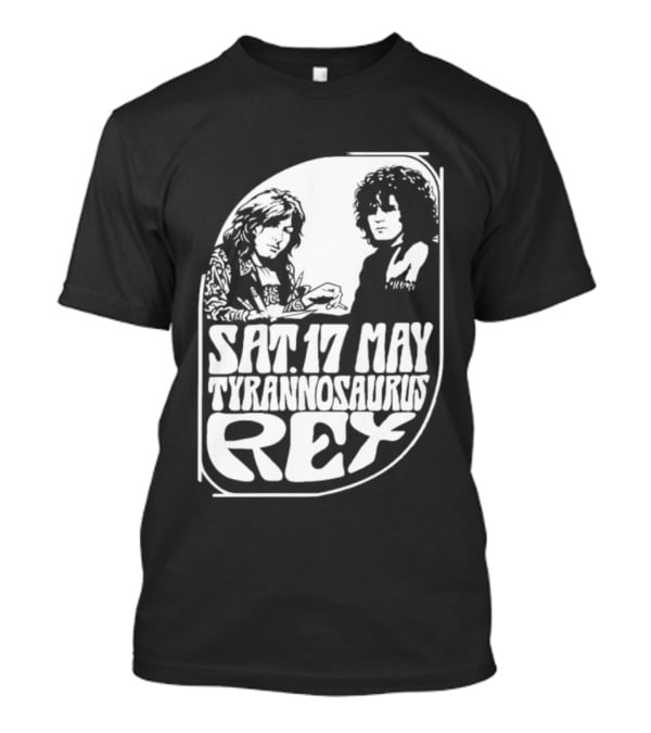 Sat 17 May Tyrannosaurus Rex Concert Original Trent Crimms Mothers Erdington T-Shirt