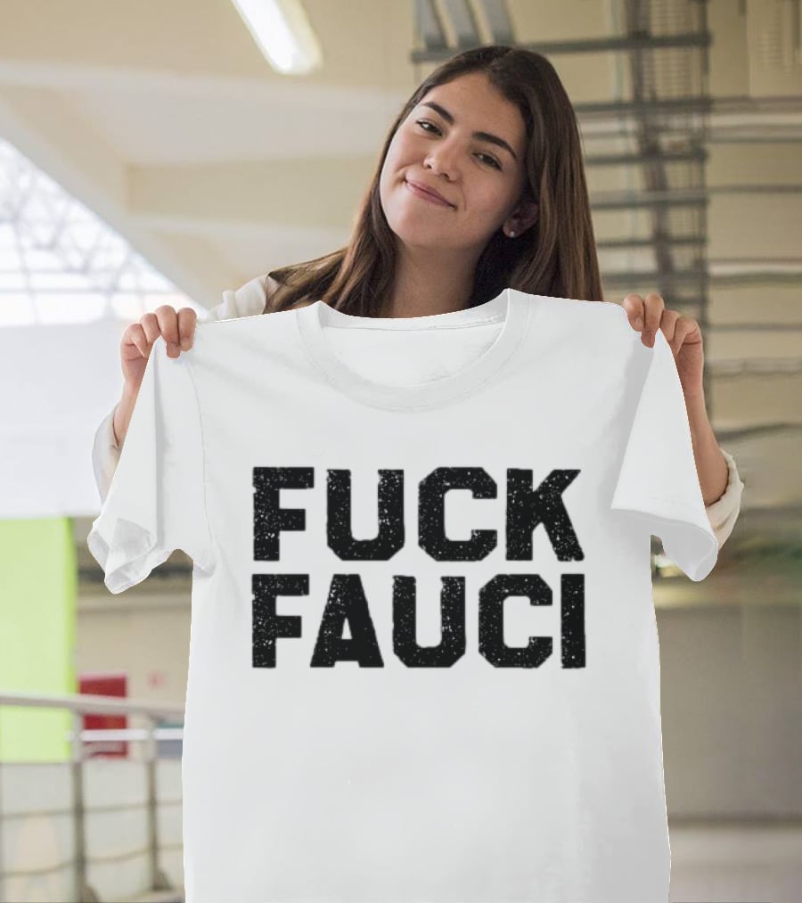 Fuck Fauci Distressed Style Controversial T-Shirt