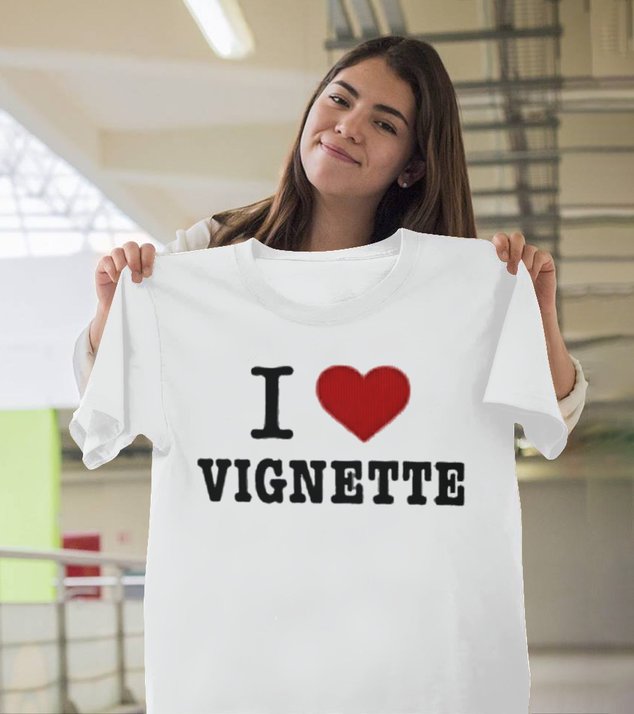 I Heart Vignette Love T-Shirt