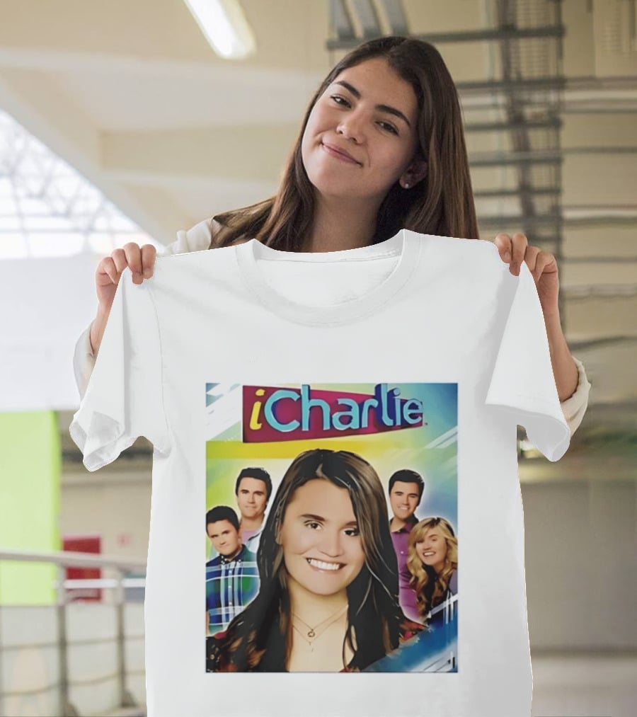ICharlie Pop Culture Cast Television Show Iconic Faces T-Shirt