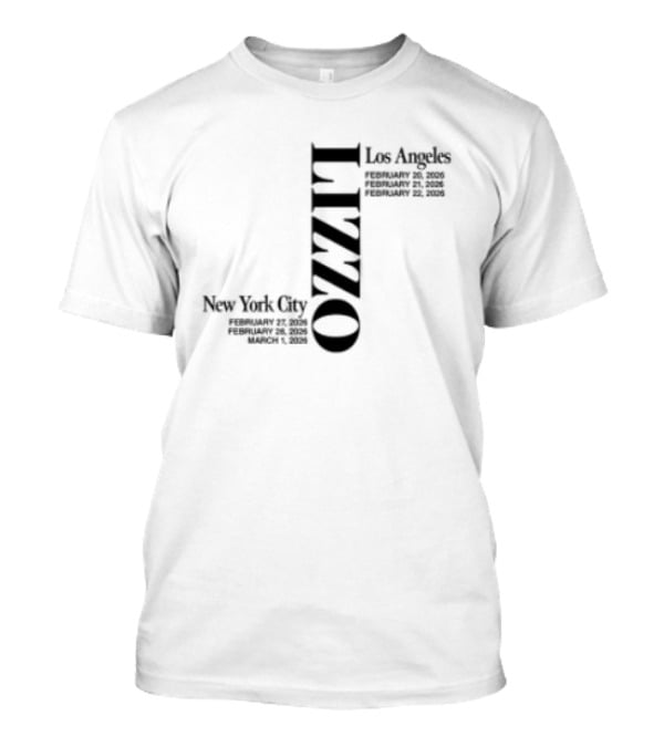 Lizzo Live Double Feature New York City Blue Note T-Shirt
