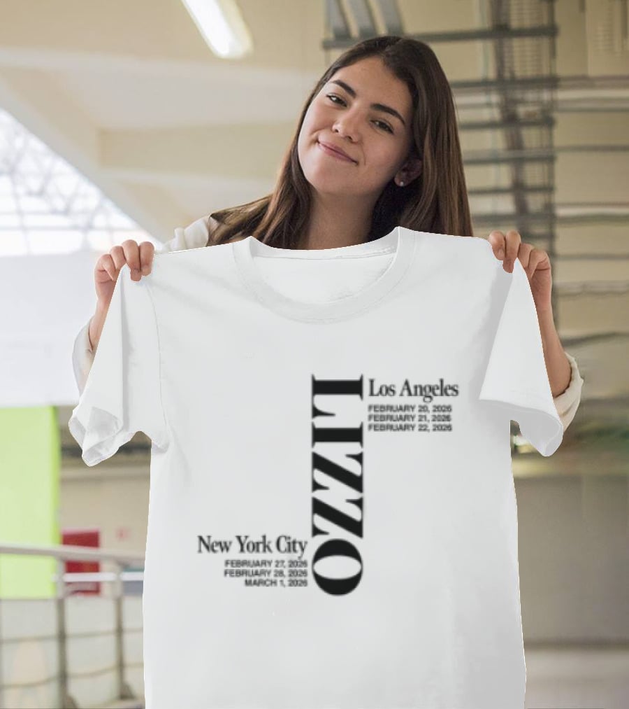 Lizzo Live Double Feature New York City Blue Note T-Shirt