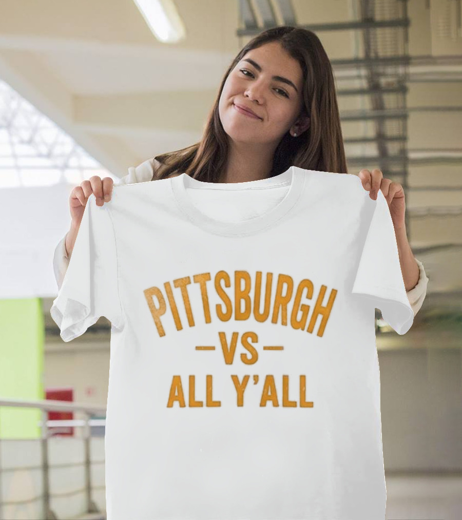Pittsburgh Steelers Vs All Y'all Patriot Day Flag T-Shirt