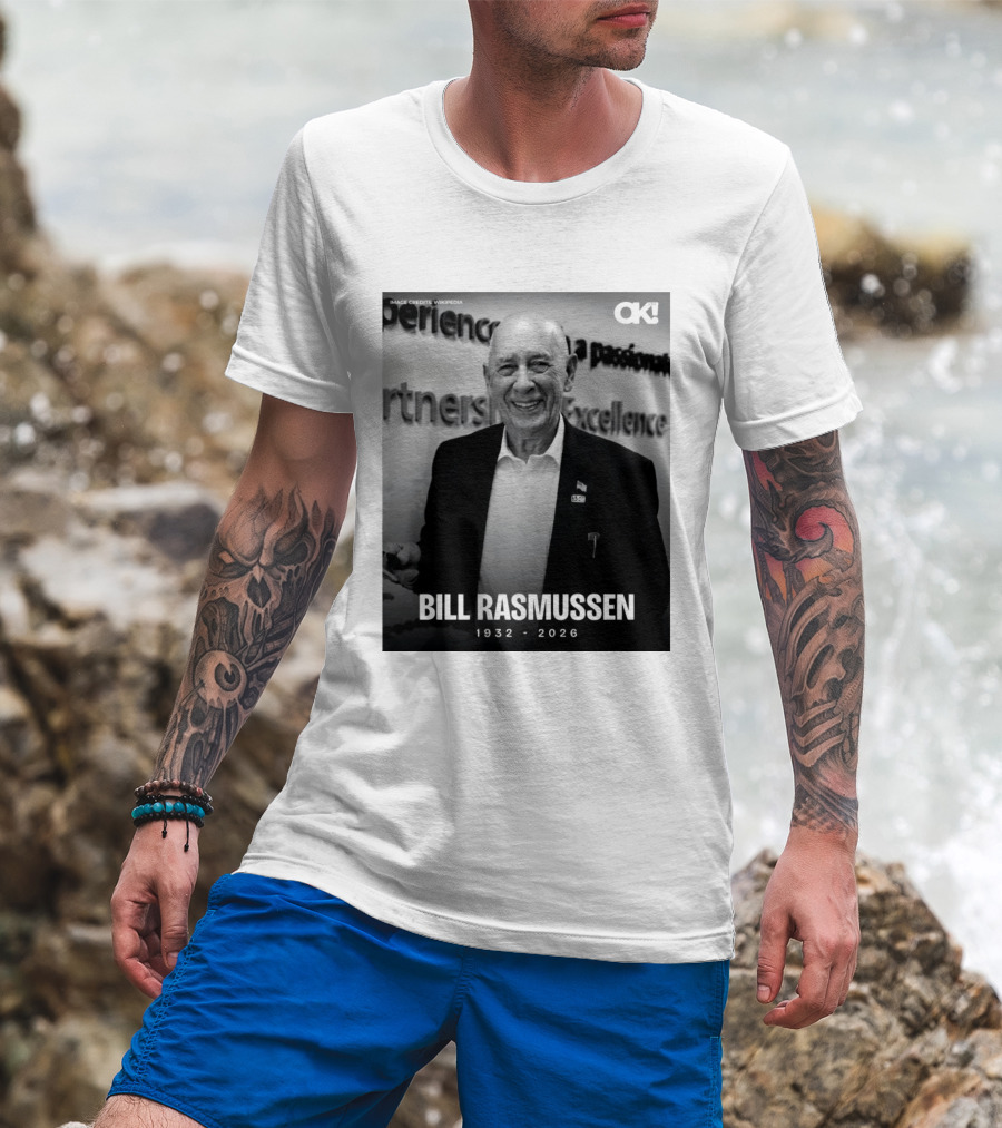 Rip Bill Rasmussen 1932 2026 Partnership Excellence Image Credits Wikipedia T-Shirt
