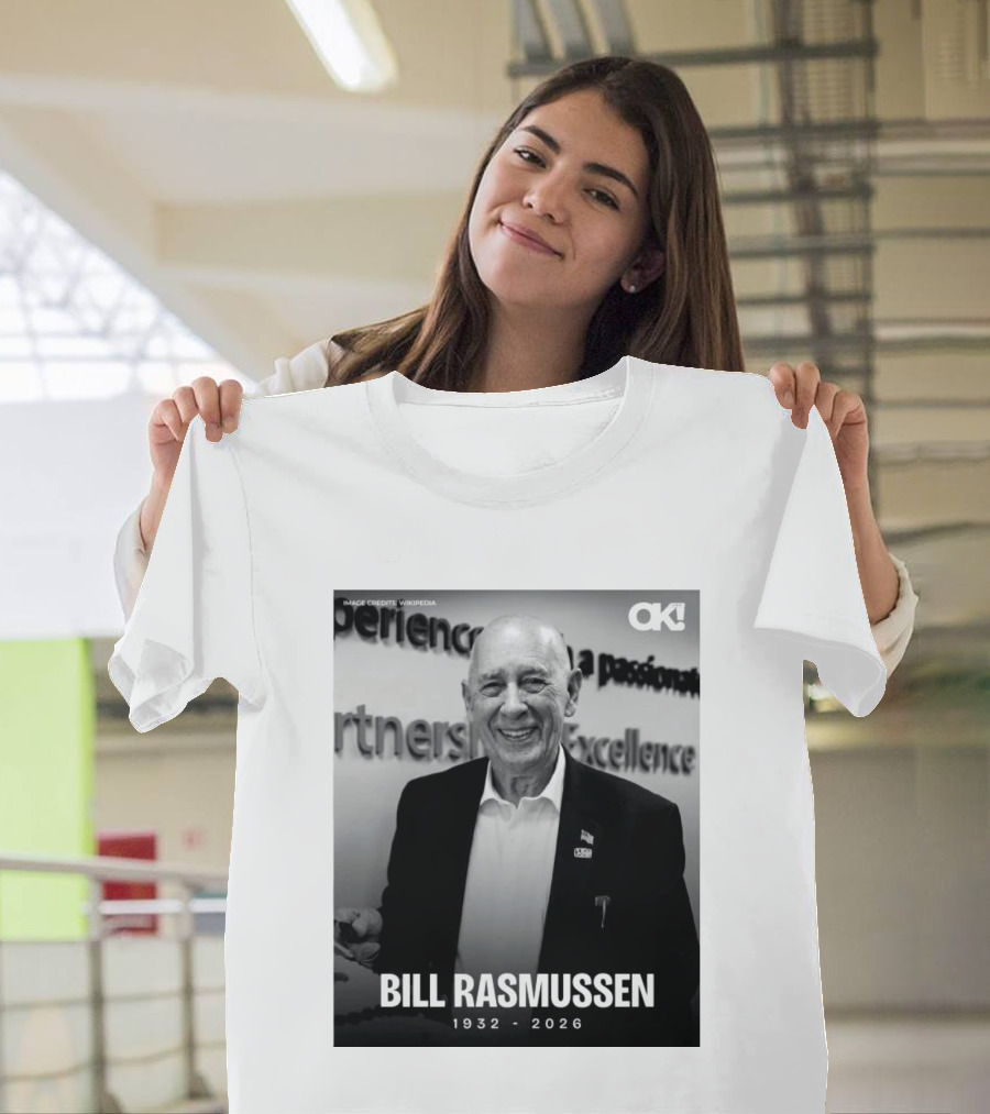 Rip Bill Rasmussen 1932 2026 Partnership Excellence Image Credits Wikipedia T-Shirt