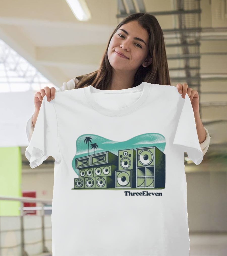 Three Eleven 311 Band Palm Trees Speakers Raglan T-Shirt