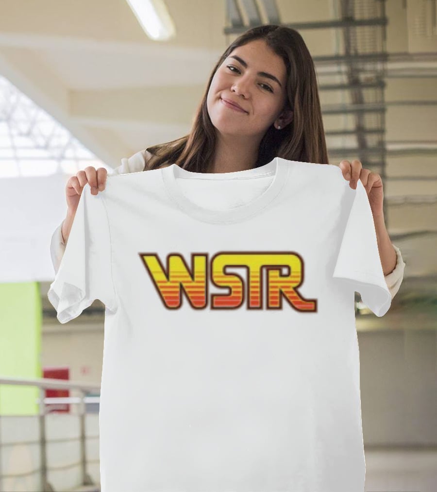 Wstr Store Identity Crisis Red White Baseball Wstr T-Shirt