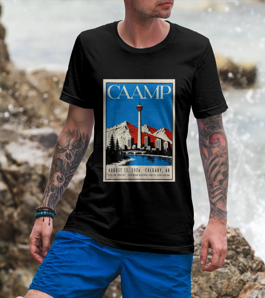 CAAMP August 15 2026 Calgary Southern Alberta Jubilee Auditorium Live In Concert T-Shirt