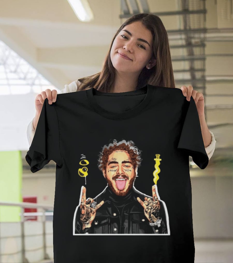 Nomad Clothing Store Sunflower Acid Wash Oversized Iconic Musician Fan T-Shirt