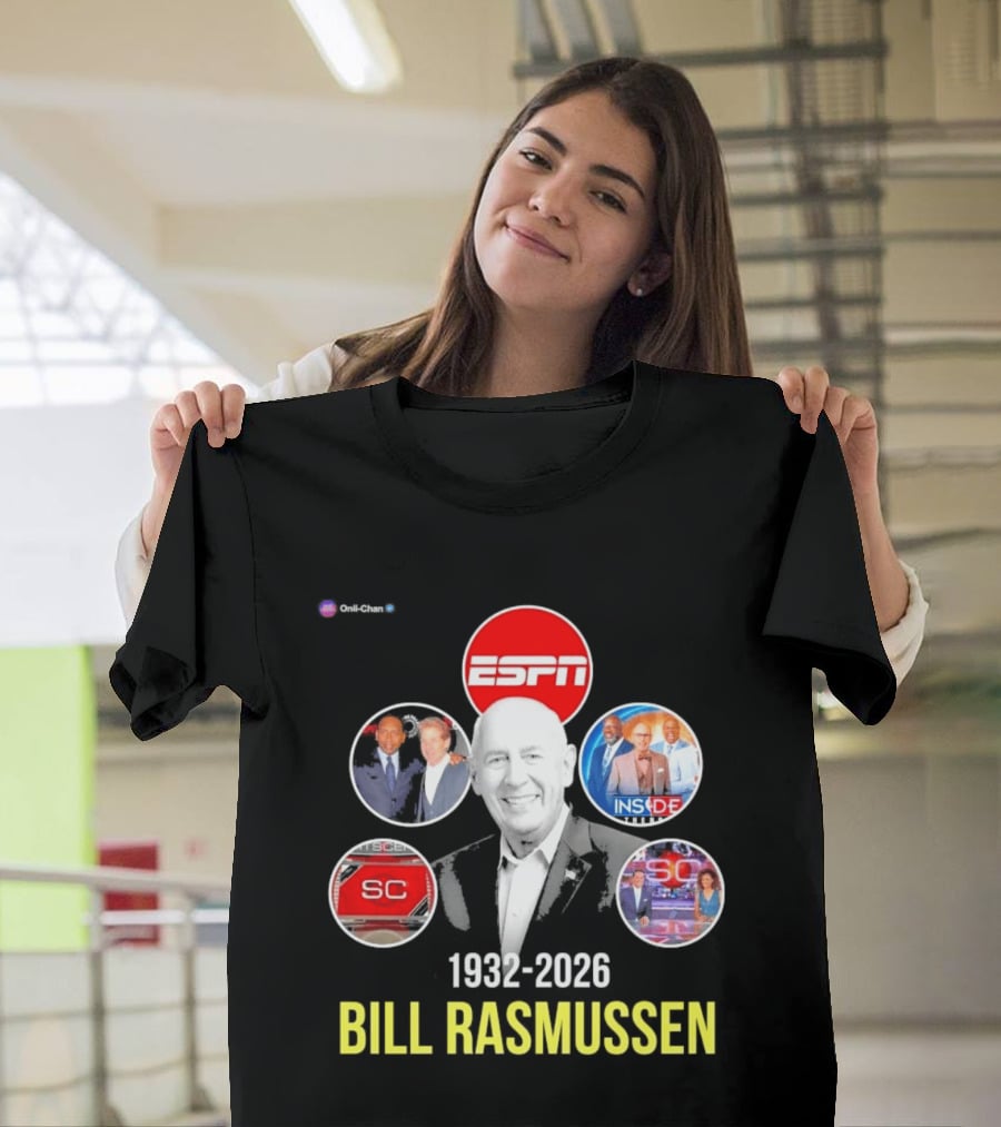 ESPN Bill Rasmussen 1932 2026 SC Inside Sports T-Shirt