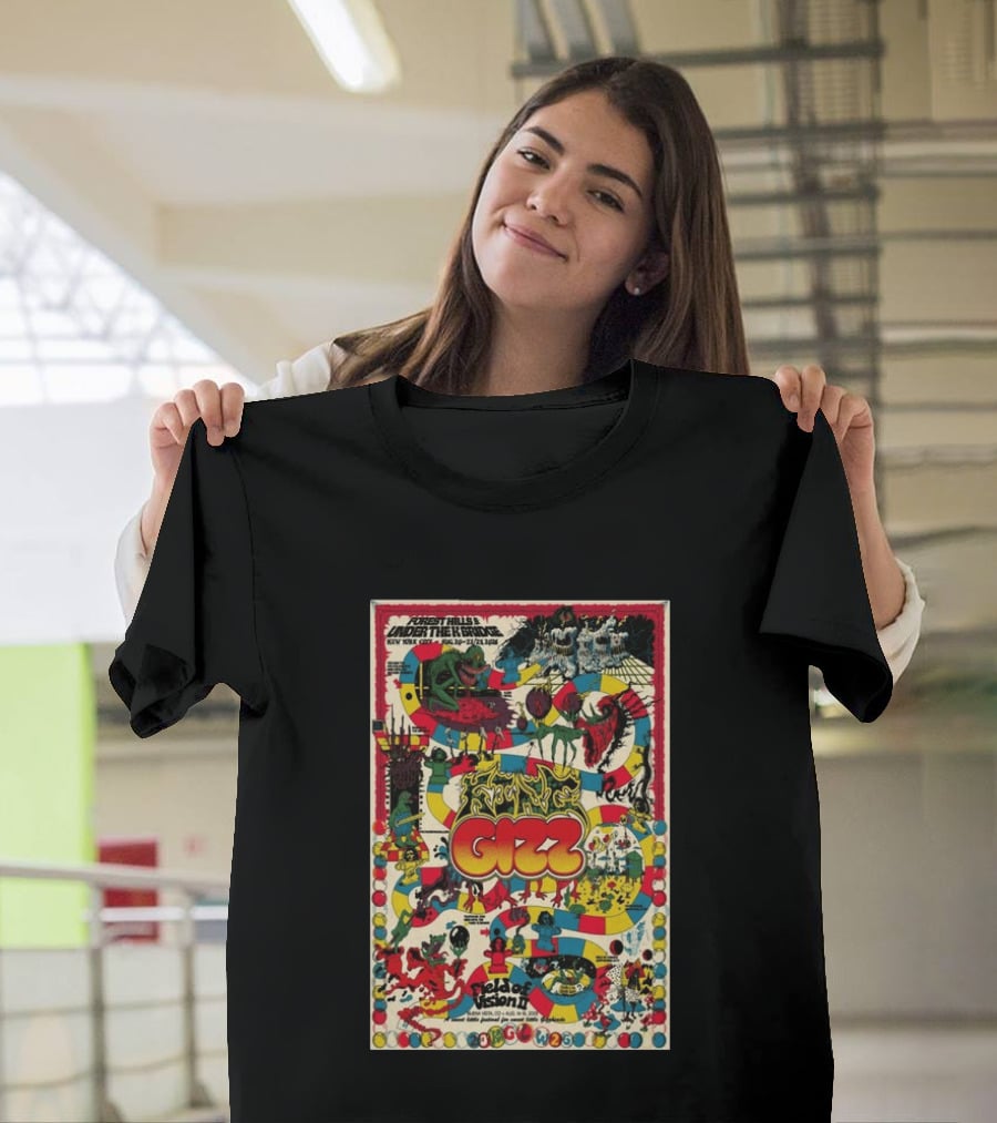 Goose Aug 18 2026 Commodore Ballroom Vancouver BC Flying Gizz Field Of Vision New York City Forest Hills Under The Rainbow T-Shirt