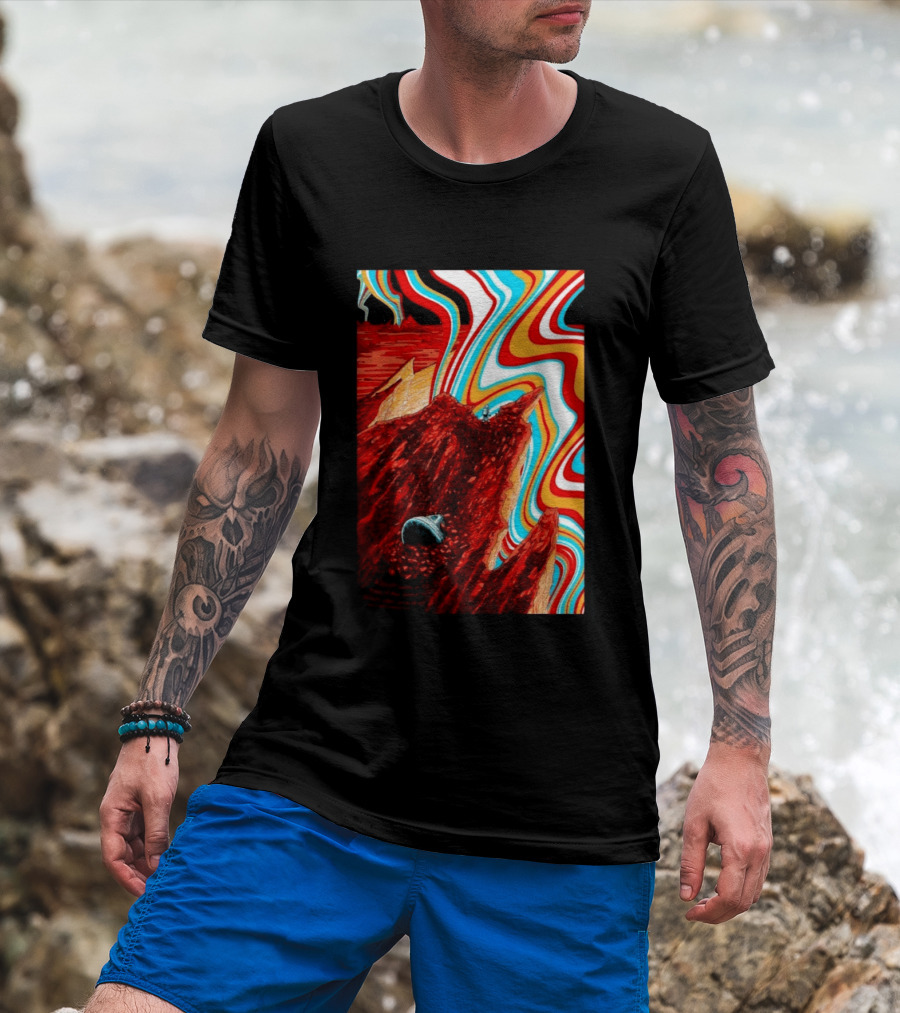 Gov't Mule Salt Lake City 2026 Psychedelic Mountain Landscape T-Shirt