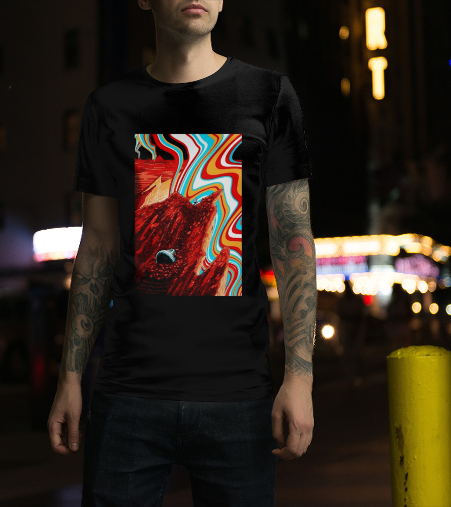Gov't Mule Salt Lake City 2026 Psychedelic Mountain Landscape T-Shirt