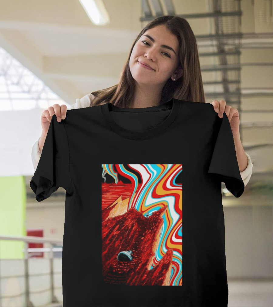 Gov't Mule Salt Lake City 2026 Psychedelic Mountain Landscape T-Shirt