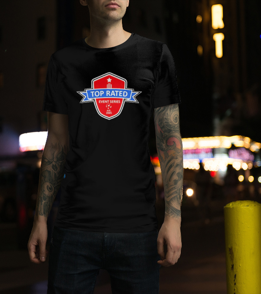 Top Rated Event Series Est. 2005 Star Shield T-Shirt