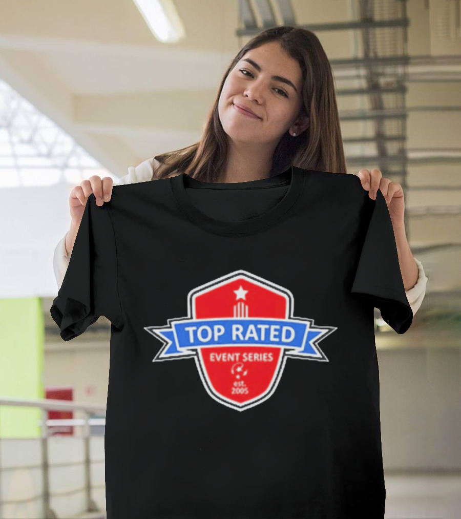 Top Rated Event Series Est. 2005 Star Shield T-Shirt