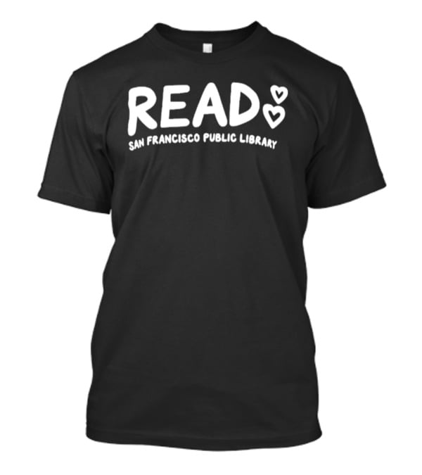 San Francisco Public Library Read Valkyries Hearts T-Shirt
