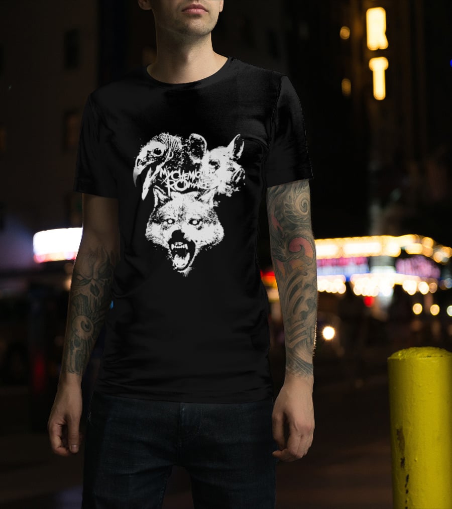 Washington DC 08.18.2026 My Chemical Romance Wolf And Birds T-Shirt