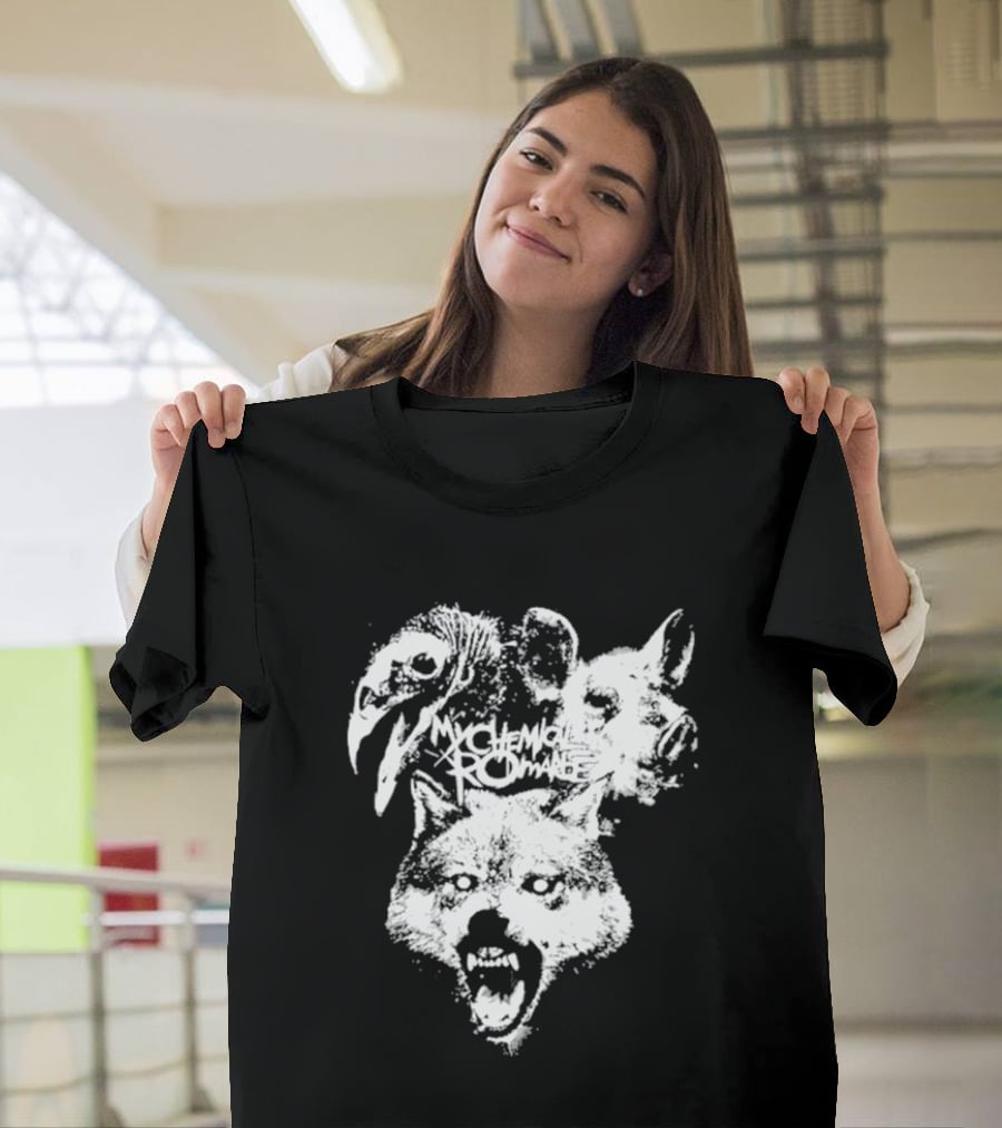 Washington DC 08.18.2026 My Chemical Romance Wolf And Birds T-Shirt