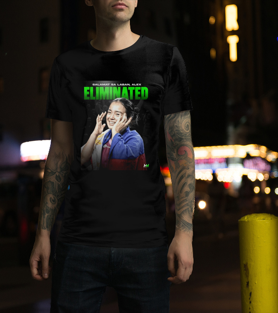 Salamat Sa Laban Alex Eala Eliminated T-Shirt