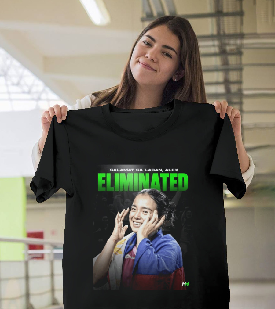 Salamat Sa Laban Alex Eala Eliminated T-Shirt