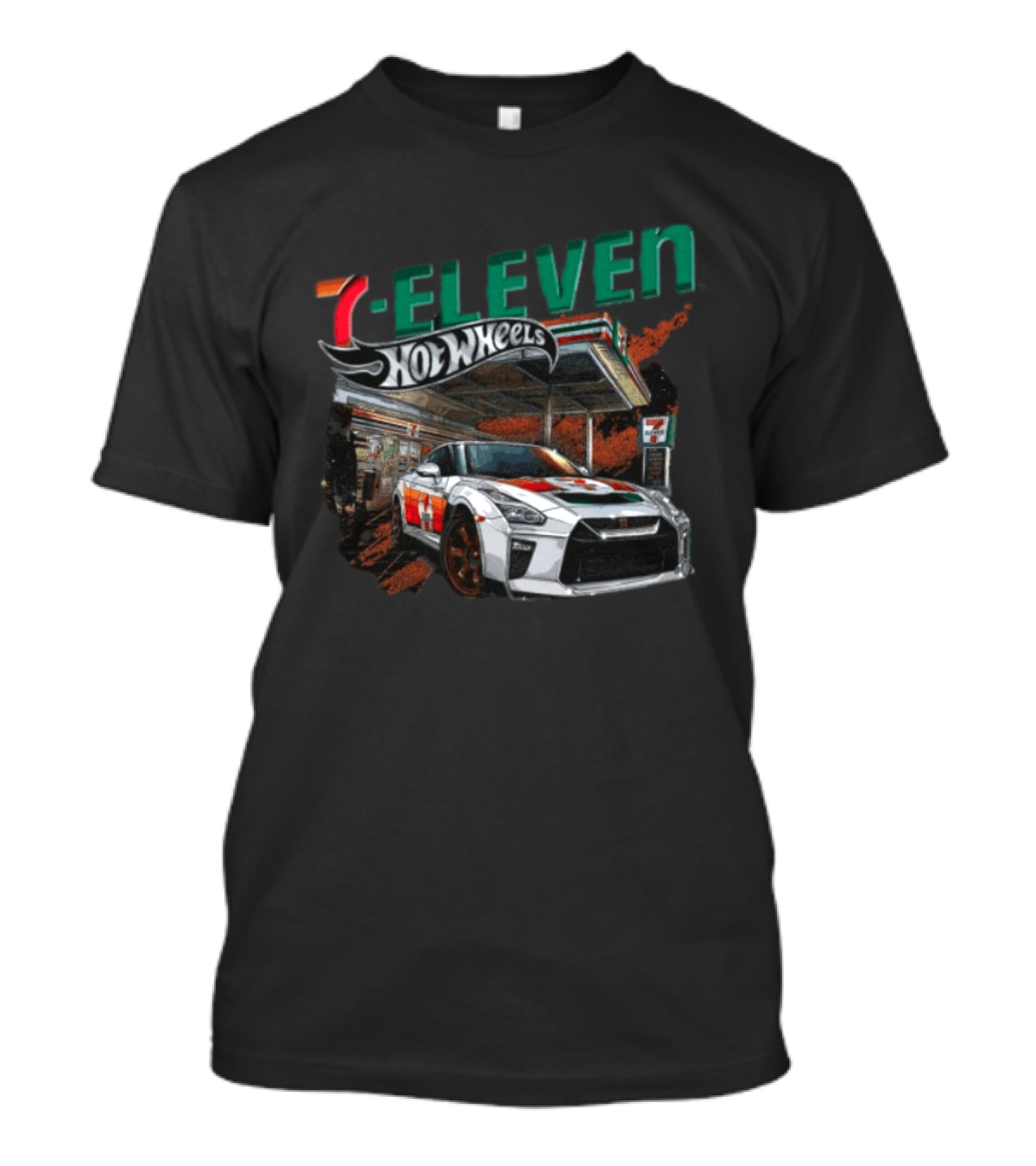 7 Eleven Hot Wheels GT R At 7Collection Store T-Shirt