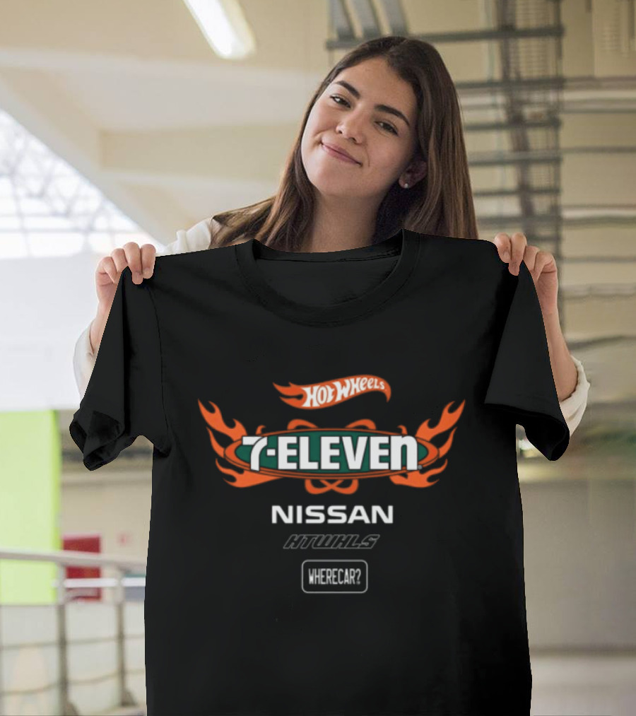 7 Eleven Hot Wheels Racing Patch Nissan Formula One HKS HKS Graphic Weber Collaboration T-Shirt