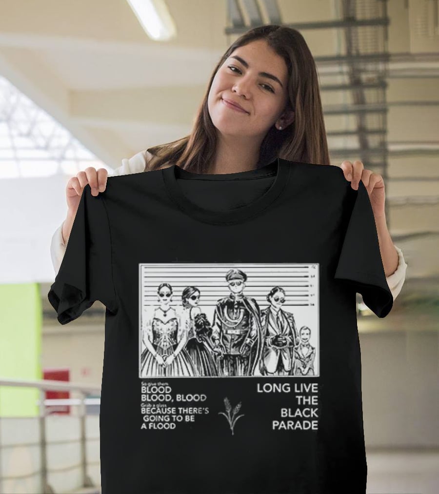 Black Parade Give Them Blood Long Live The Black Parade T-Shirt