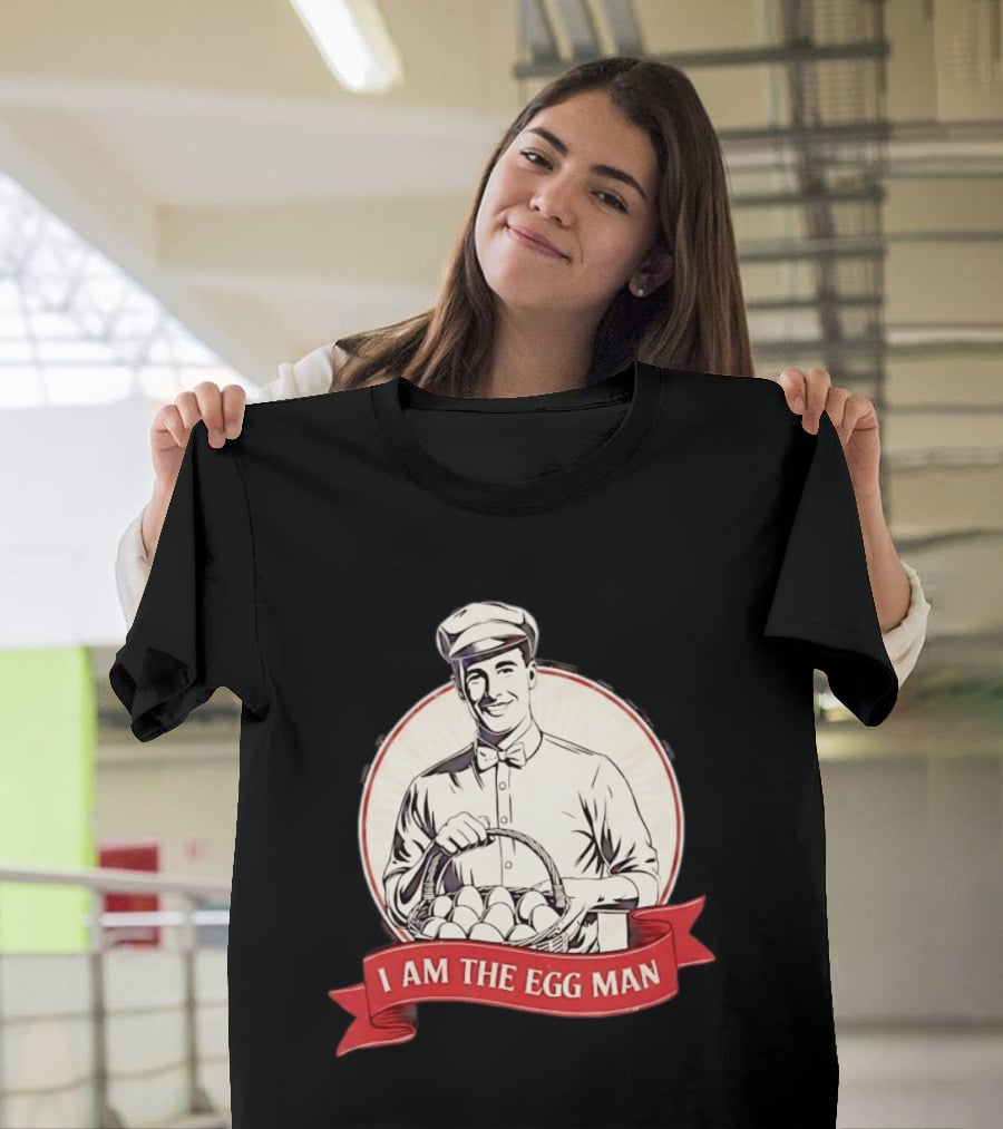 I Am The Egg Man Vintage Style Lyrics Reference T-Shirt