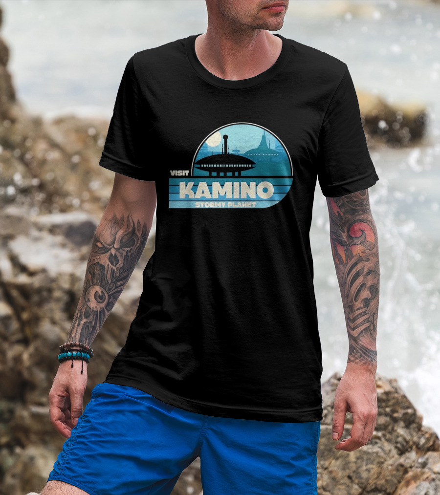 Visit Kamino Stormy Planet Star Wars Sci Fi T-Shirt
