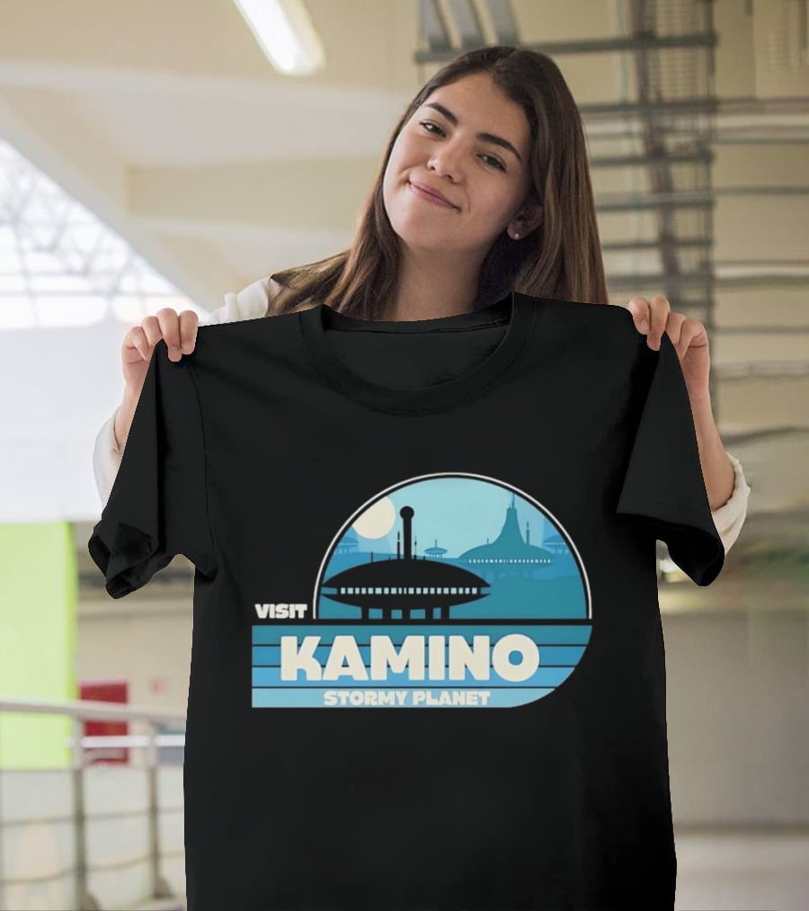 Visit Kamino Stormy Planet Star Wars Sci Fi T-Shirt