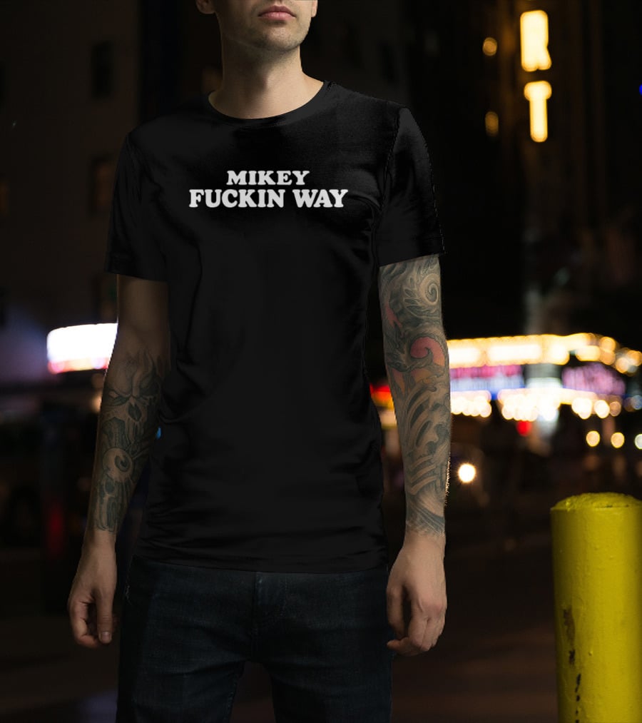Mikey Fuckin Way My Chemical Romance MCR Band Merch T-Shirt