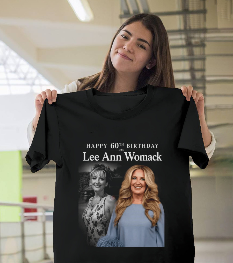 Happy 60th Birthday Lee Ann Womack Celebration T-Shirt
