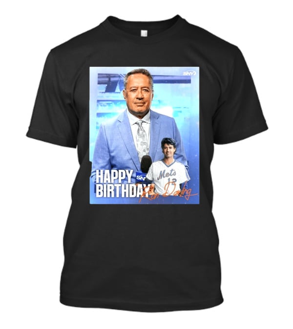 Happy Birthday Ron Darling SNY Mets Celebration T-Shirt