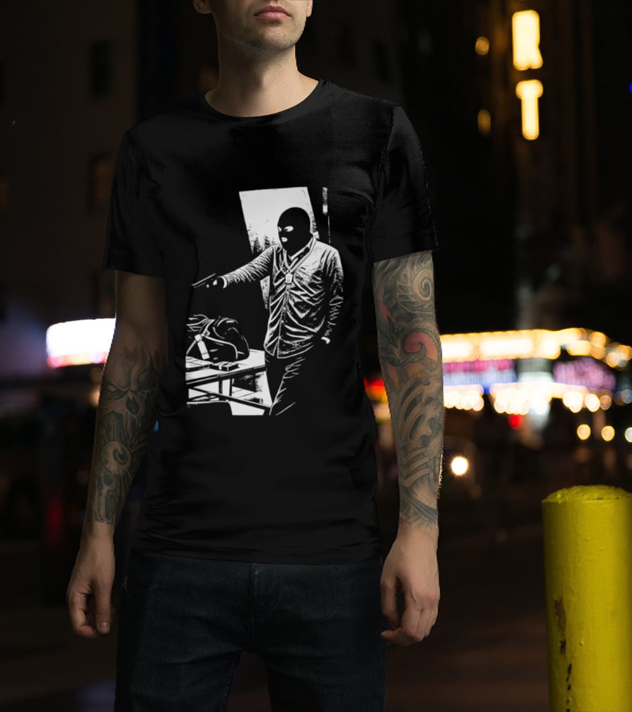 Notorious BIG Biggie Smalls Ski Mask Heist T-Shirt