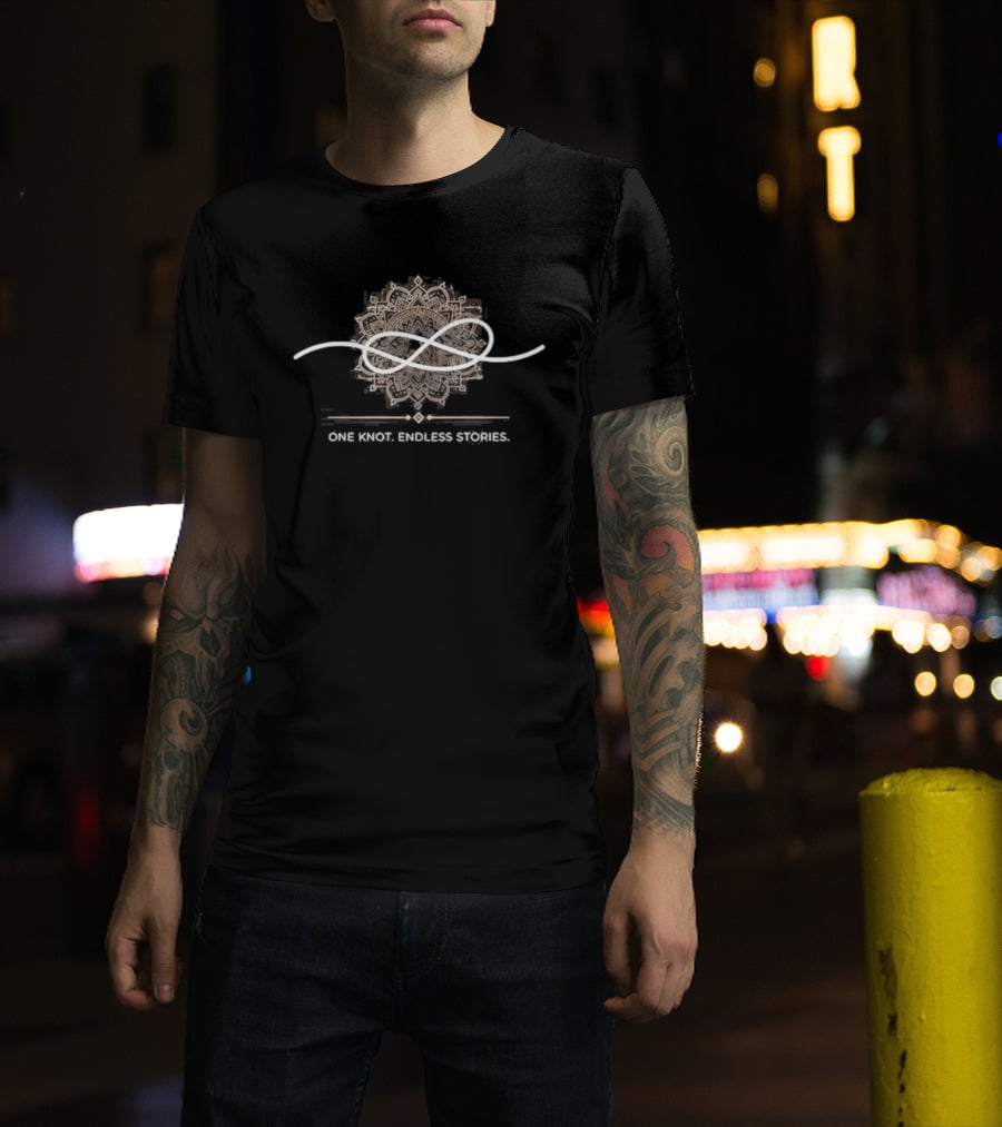 One Knot Endless Stories Mandala T-Shirt