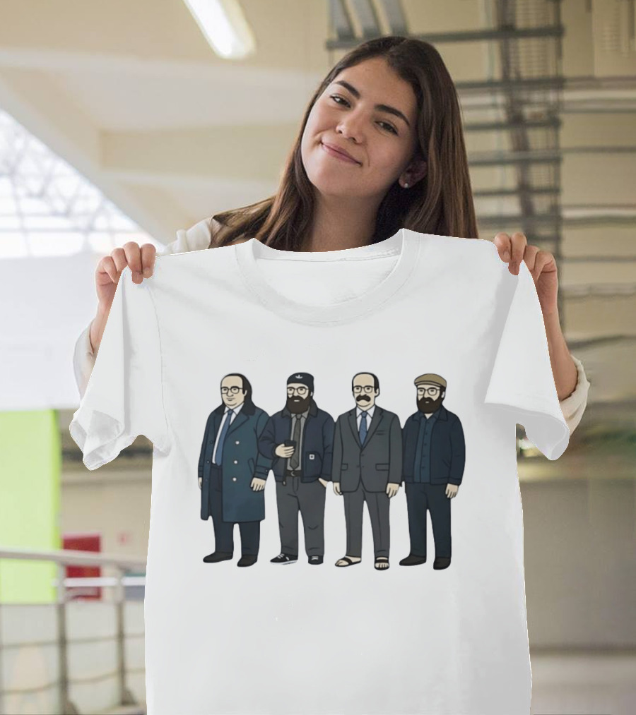 Danny DeVito Seth Rogen David Cross Zach Galifianakis Cartoon Characters T-Shirt