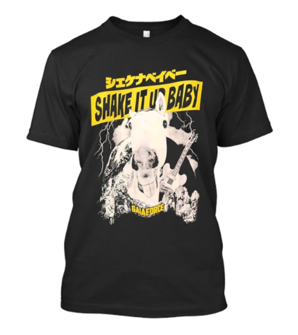 Shake It Up Baby Gaiaforce Horse Electric Guitar T-Shirt