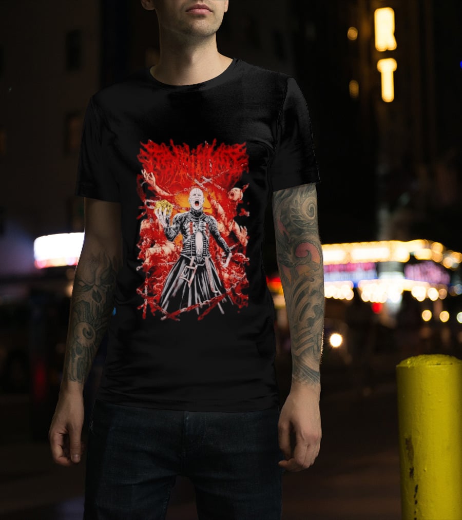 Terminalist Hellraiser Pinhead Horror Death Metal T-Shirt