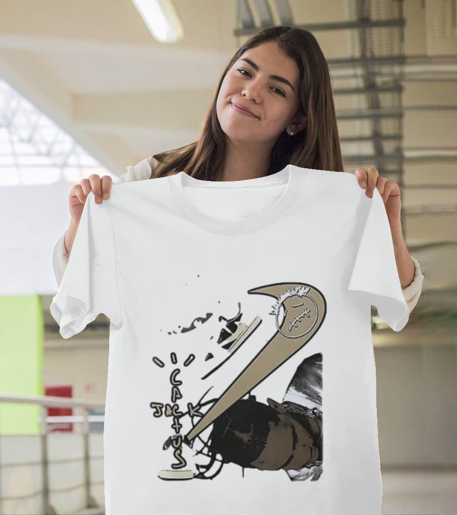 T Scott Utopia Cactus Jack Collaboration T-Shirt