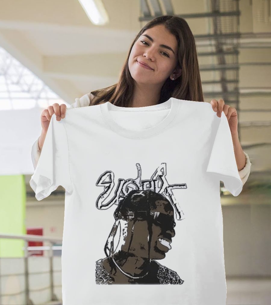 T Scott Utopia Cactus Jack Smiling T-Shirt