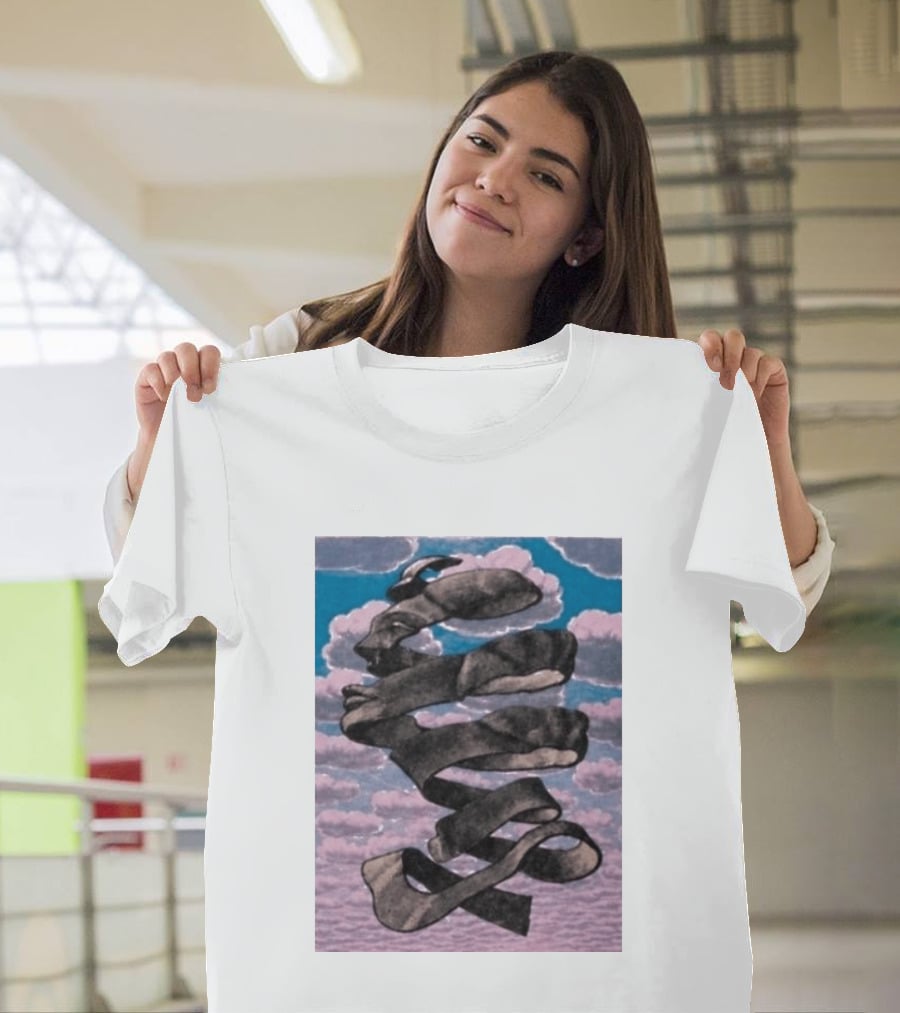 Tom Holland MC Escher Infinite Mobius Strip Optical Illusion T-Shirt