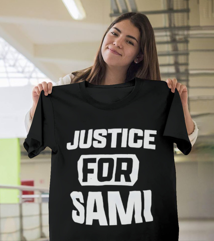 Justice For Sami Advocacy Support Awareness Movement T-Shirt