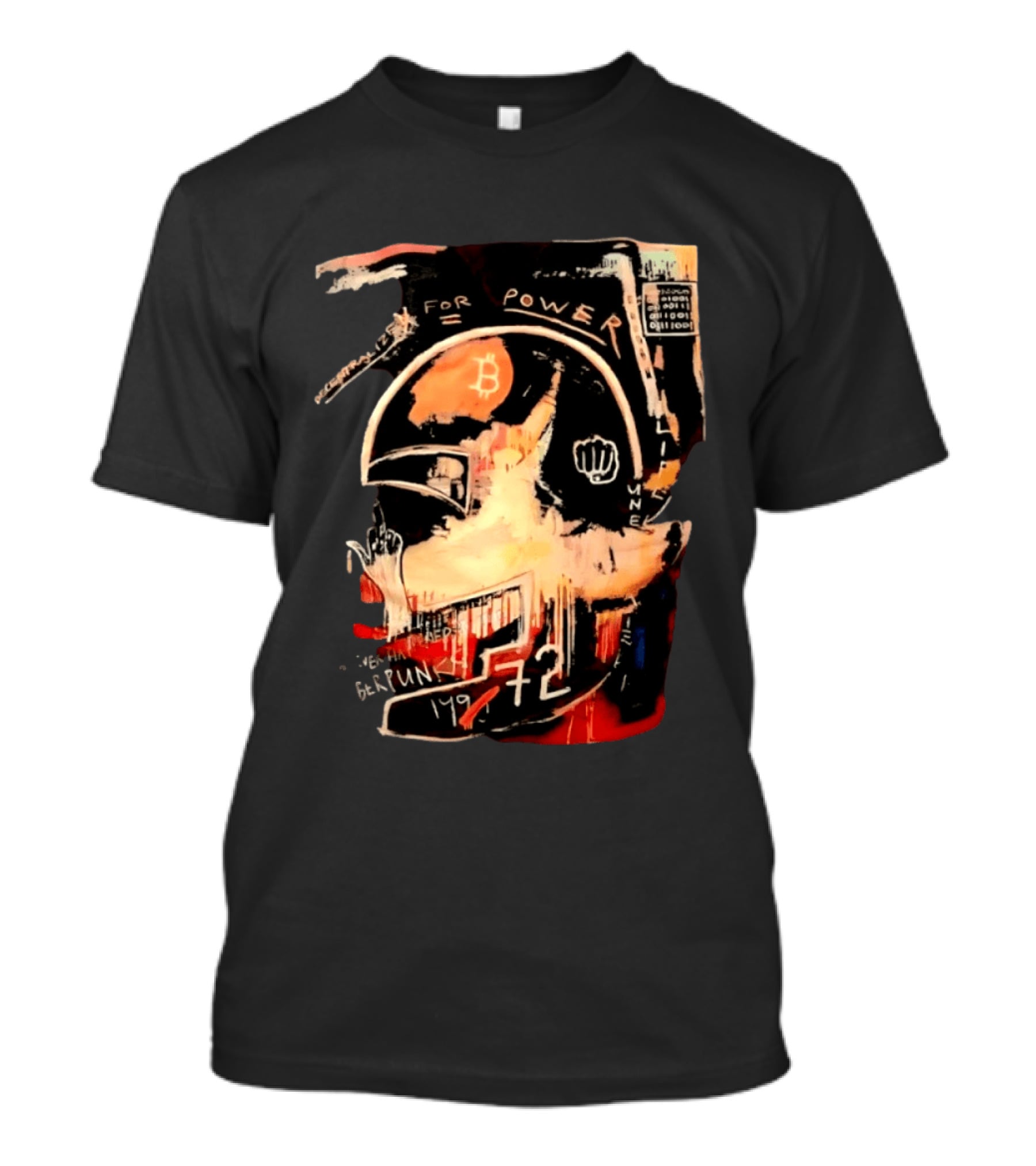 Decentralize For Power 1990 Cyberpunks What Ever Happened To 72 Bitcoin Revolution T-Shirt