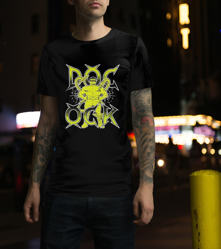 Doc Ock Marvel Doctor Octopus Iconic Character With Tentacles And Webs T-Shirt