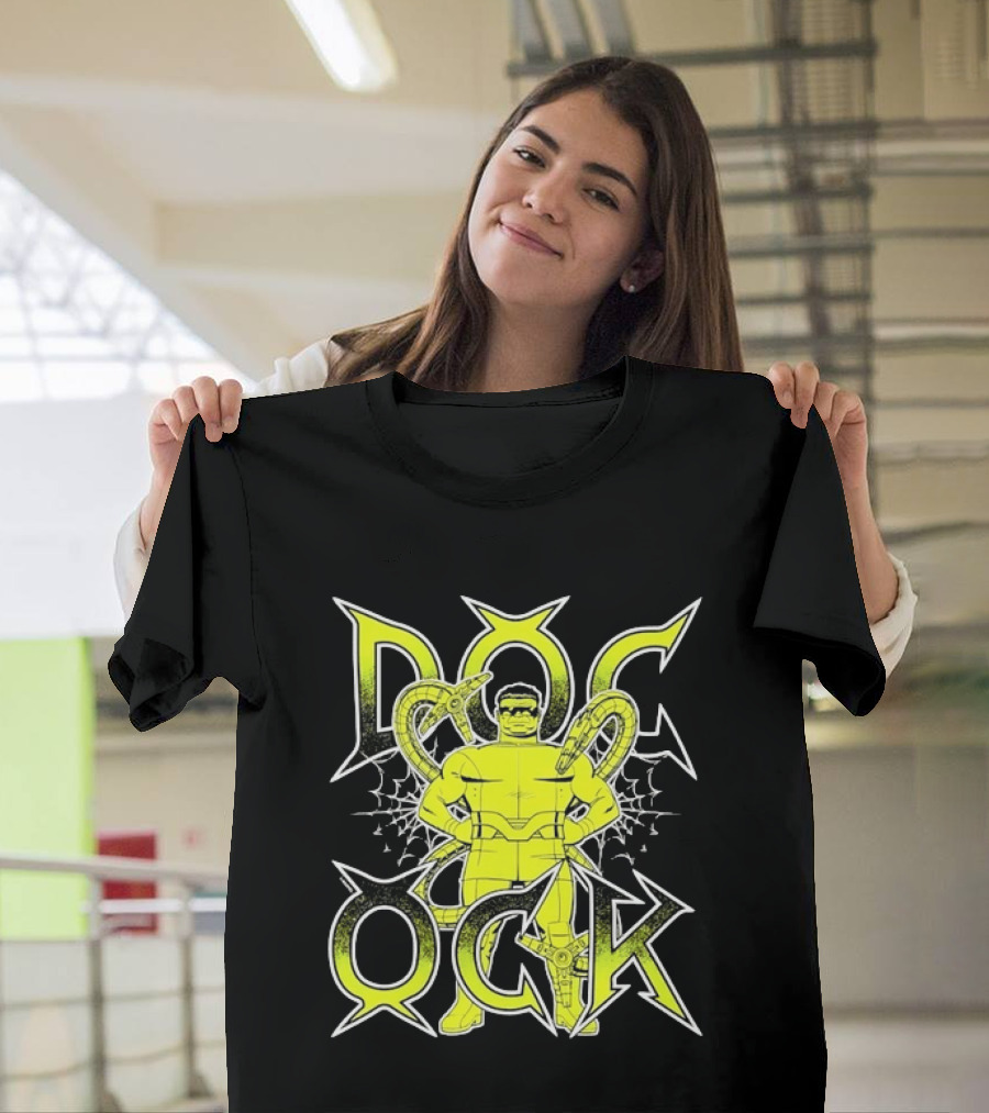 Doc Ock Marvel Doctor Octopus Iconic Character With Tentacles And Webs T-Shirt