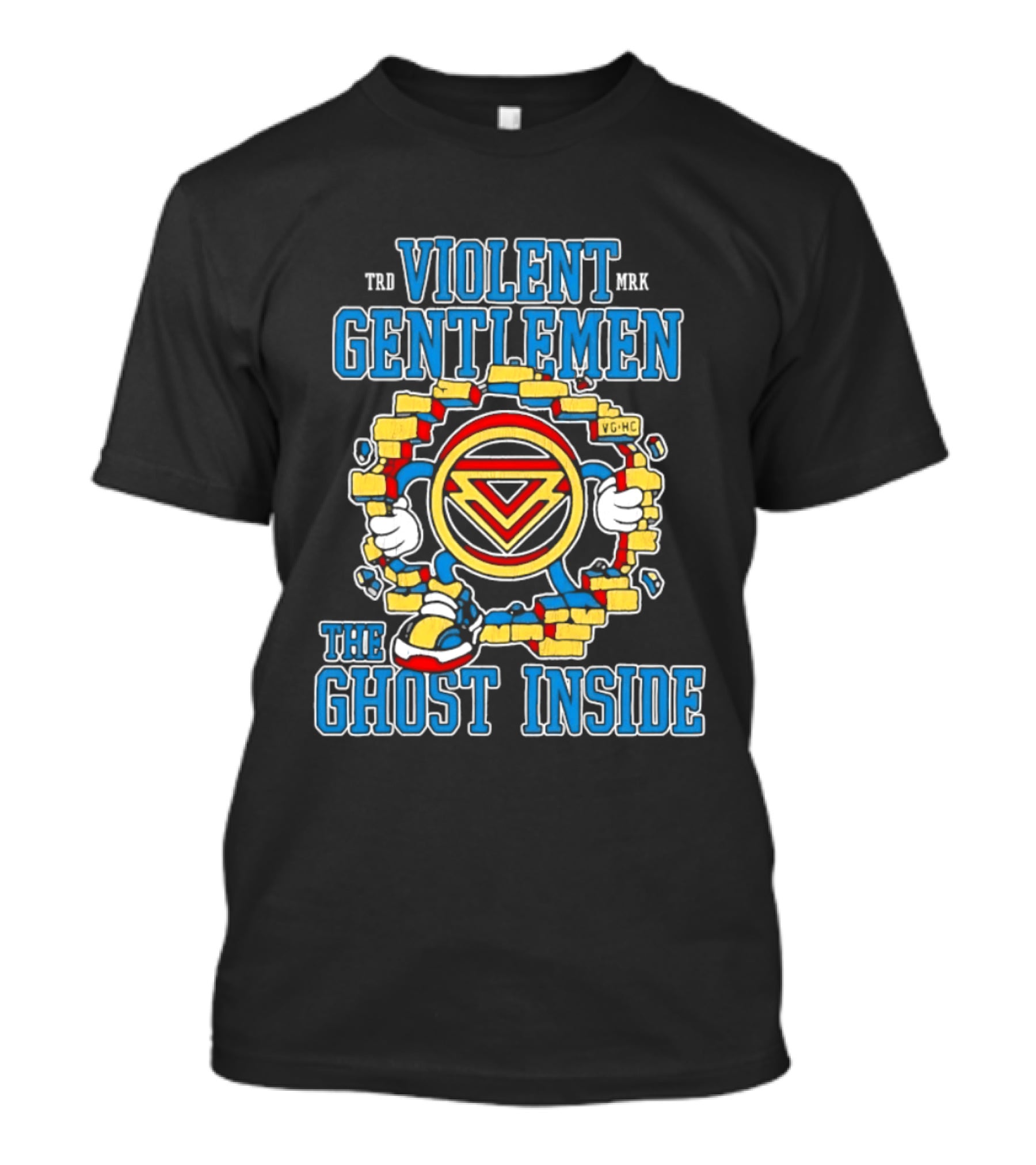 Violent Gentlemen The Ghost Inside Sonic Breaking Brick Wall T-Shirt